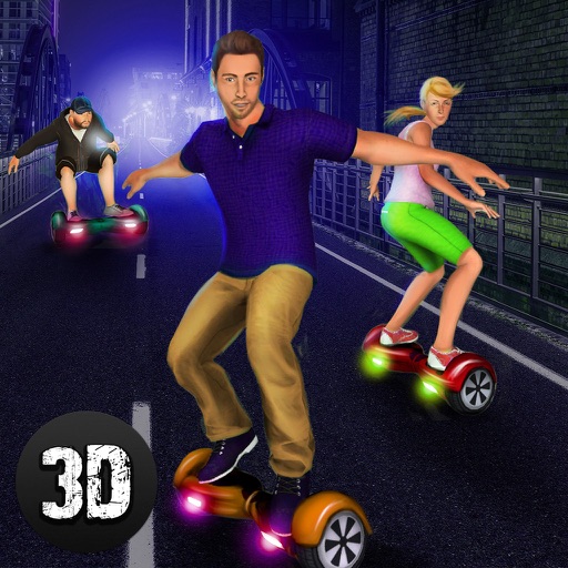 Hoverboard Stunts Racing Simulator 3D Full iOS App