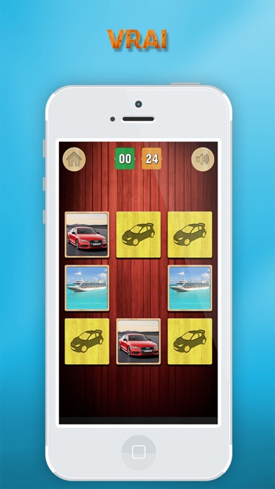 Screenshot #1 pour Le jeu de mémoire Jeux voiture