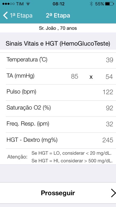 Screenshot #1 pour Caso Clinico