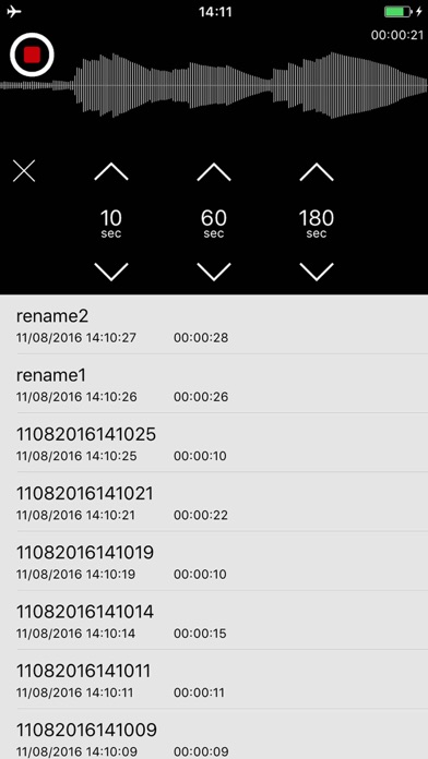 How to cancel & delete Past Voice Recorder from iphone & ipad 3