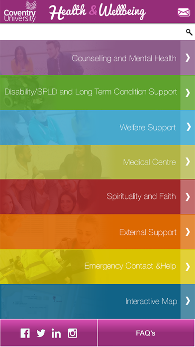 How to cancel & delete Coventry University Wellbeing from iphone & ipad 1
