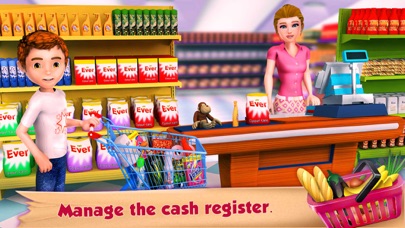 Supermarket Grocery Cashierのおすすめ画像2