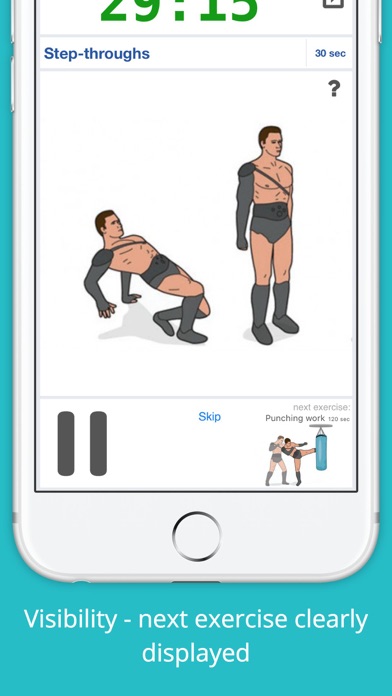 Screenshot #3 pour Warrior Workout Challenge Free - Strength, Muscle