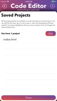 IHost - HTML Live iphone bilder 2