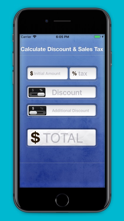 Calculate Discount & Sales Tax screenshot-3
