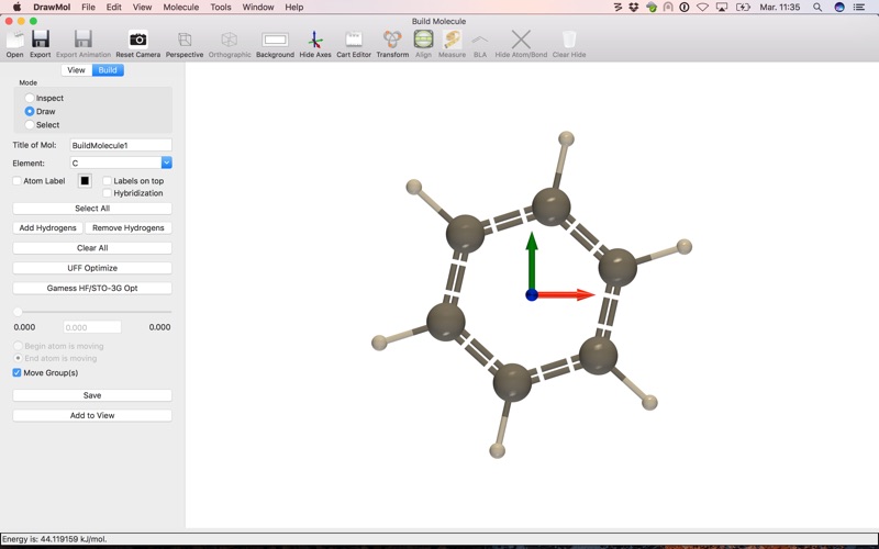 Screenshot #1 pour DrawMol