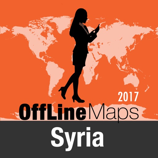 Syria Offline Map and Travel Trip Guide icon