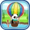 Panda Pepa goes to a fascinating kids trip in a balloon