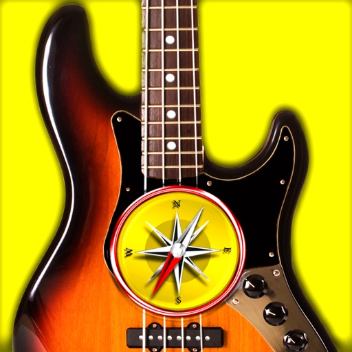 Bass Chords Compass - learn & play chord charts