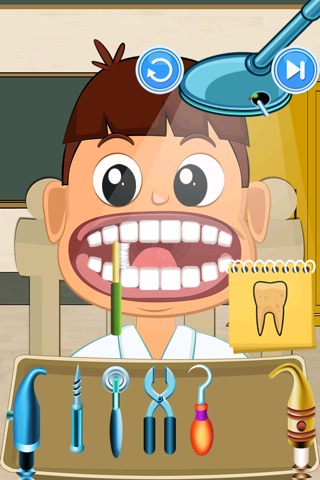 Little School Boy Dentist - awesome kids dentist game screenshot 2