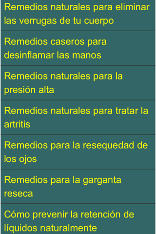 Spanish Home Remedies screenshot 3