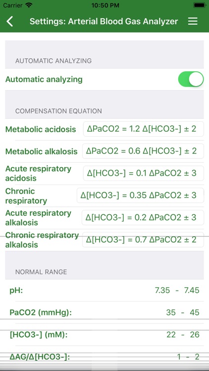 Arterial Blood Gas (Lite) screenshot-4