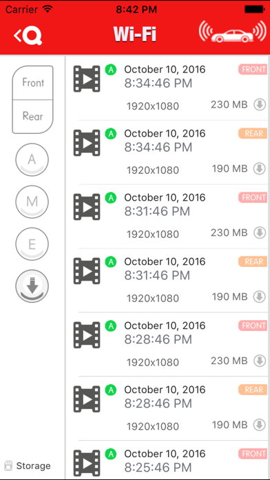 App screenshot