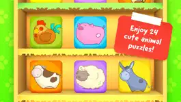 Game screenshot Toddler Animal Puzzle – Game for children (Free) hack