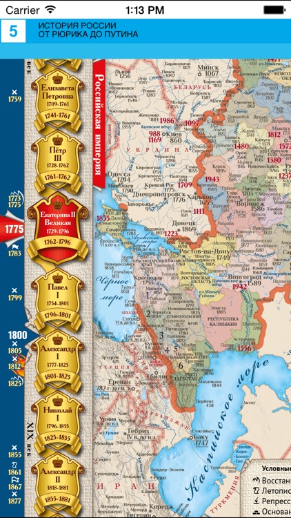 The history of Russia from Rurik to Putin
