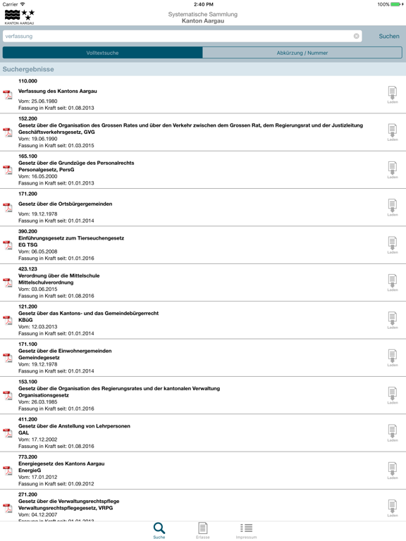 Screenshot #5 pour Gesetze AG