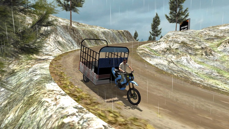 Off-Road Tuk Tuk Auto Rickshaw Food Truck