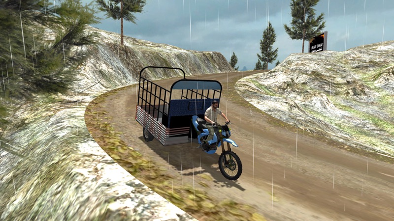 Off-Road Tuk Tuk Jinrikisha Camión de la comida screenshot 1