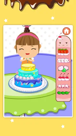Game screenshot Amy Cake DIY,Kitchen Cooking Game Free apk