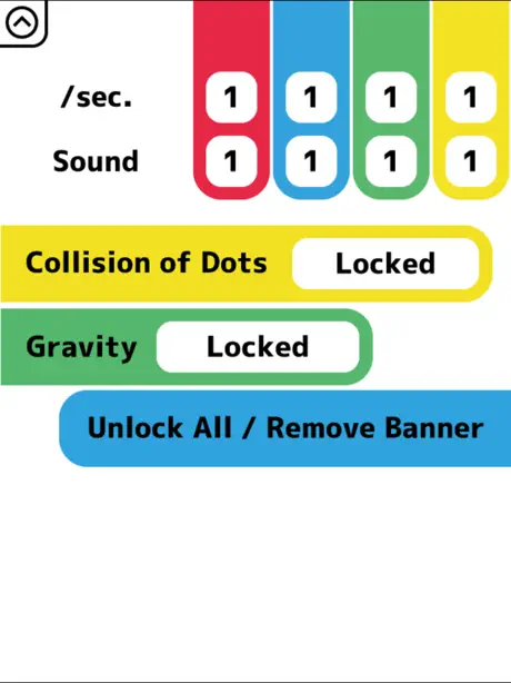 Drop Dots - Enjoy sound by physics dots