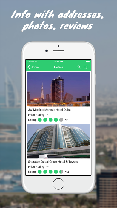 Screenshot #2 pour Dubai City Guide - travel guide with maps