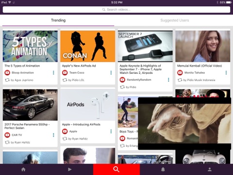 Pidio - Social Video Discovery screenshot 3