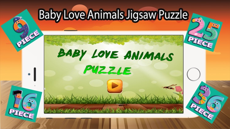 Baby Love Animals Jigsaw Puzzle