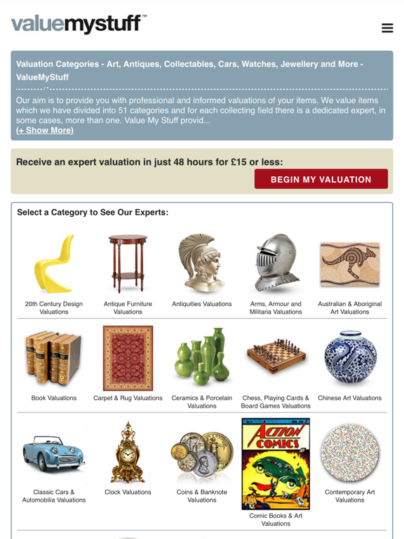 Screenshot #5 pour ValueMyStuff Appraisals