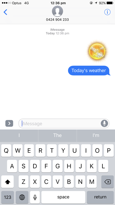 Weather Stickers for Messageのおすすめ画像4