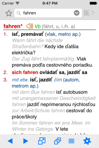 Lingea Nemecko-slovenský veľký slovník screenshot 2