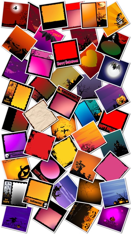 Halloween Frames and Stickers