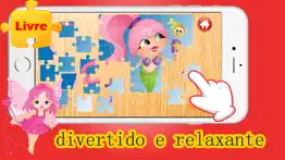 quebra-cabeça da princesa sereia no jogos educativos grátis para crianças e jardim de infância iphone screenshot 3