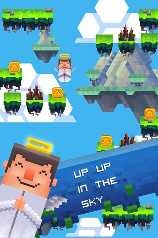 craft up - jump over the sky with bouncing mainer screenshot 4