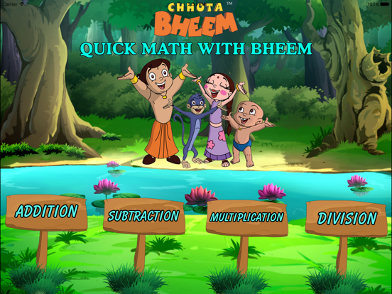 Screenshot #4 pour Quick Math with Bheem