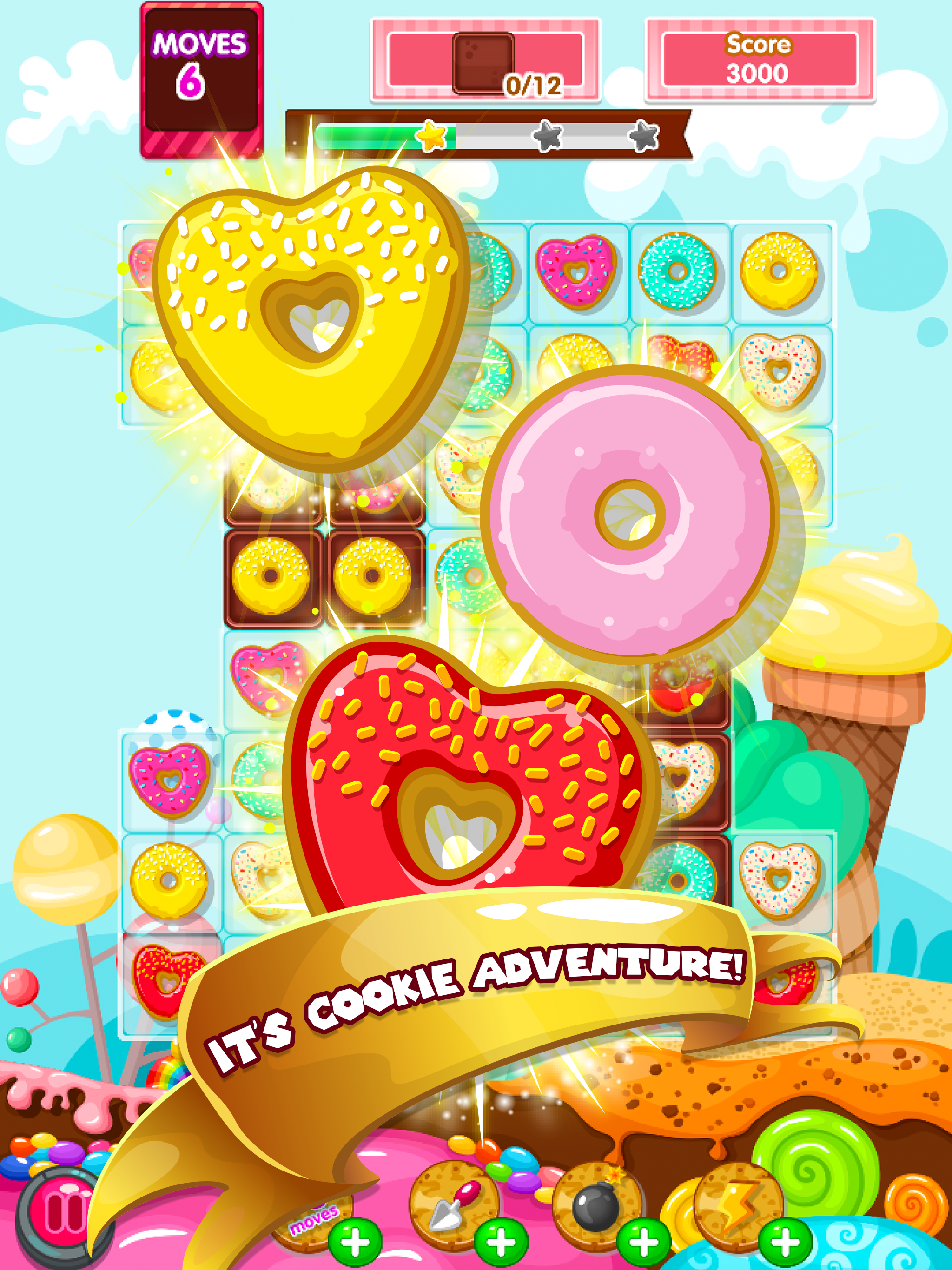 Gummy Wonders Adventure: Amazing Match3 Puzzle Game screenshot 4