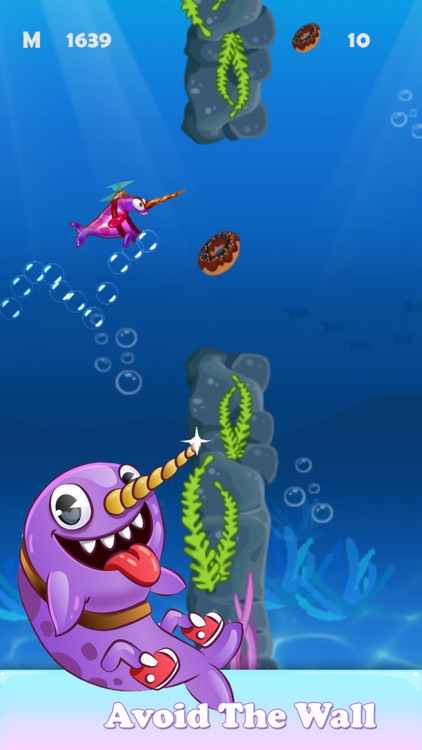 Sky Narwhal Unicorn Whale