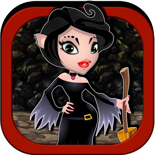 Little Monster Princess Adventure - Cute Jumpy Vampire Mania Icon