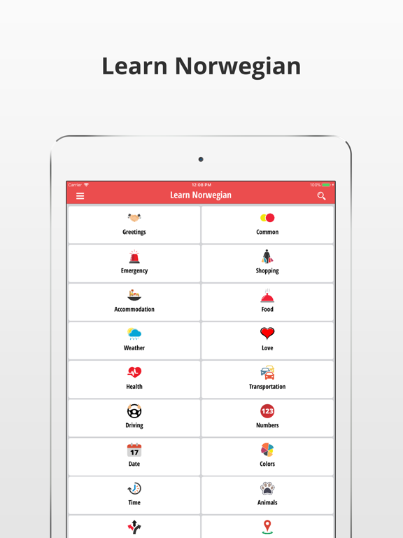 Screenshot #4 pour Learn Norwegian Language