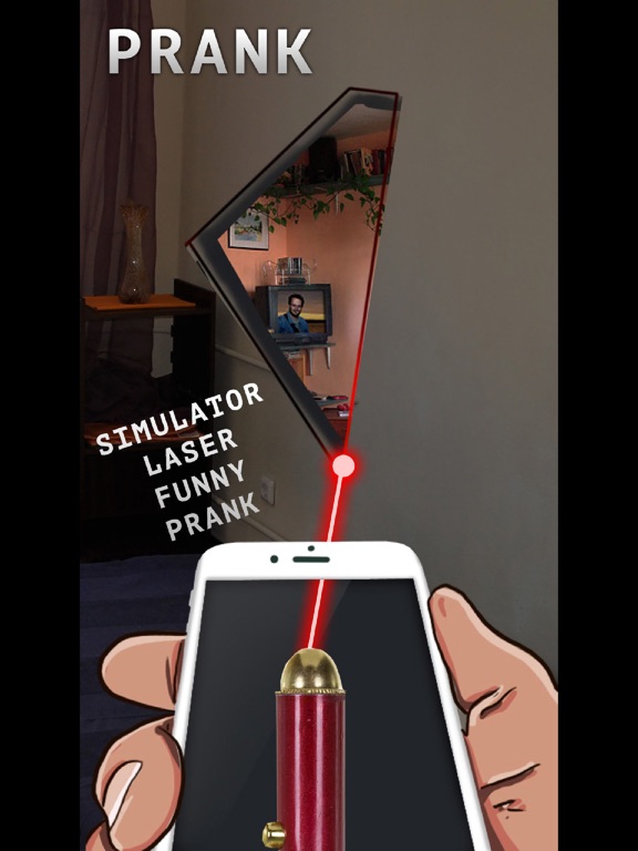 Screenshot #5 pour Simulator Laser Funny Prank