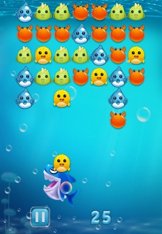 Bubble Shark Crazy Game - ゲーム 無料のおすすめ画像2