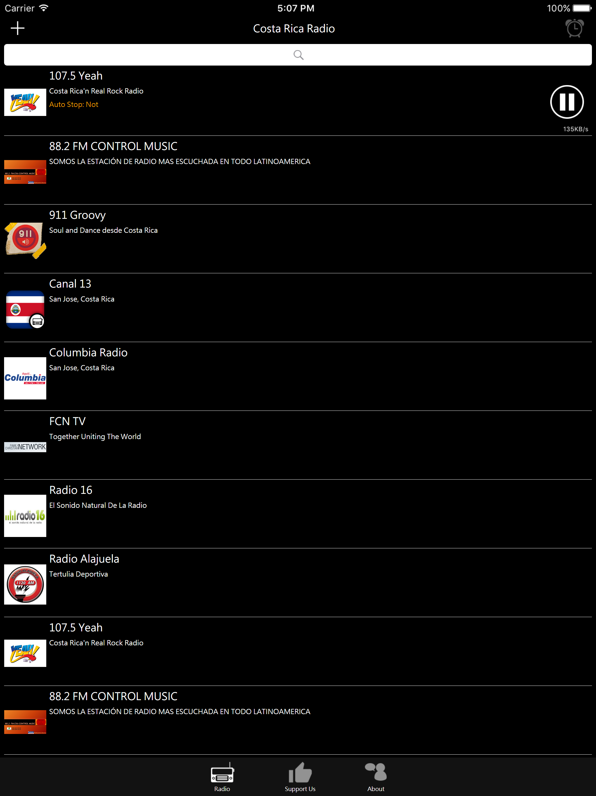 Costa Rican Radio screenshot 7