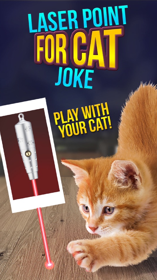 #1. Laser Point For Cat Joke (iOS) 由: Alina Sapolgina