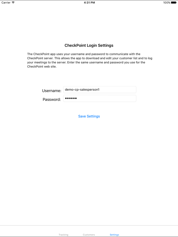 Screenshot #5 pour CheckPoint Tracker Companion