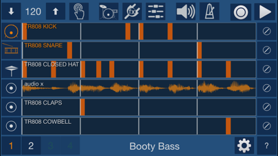 Screenshot #2 pour VoxBeat drums+multi-track looper