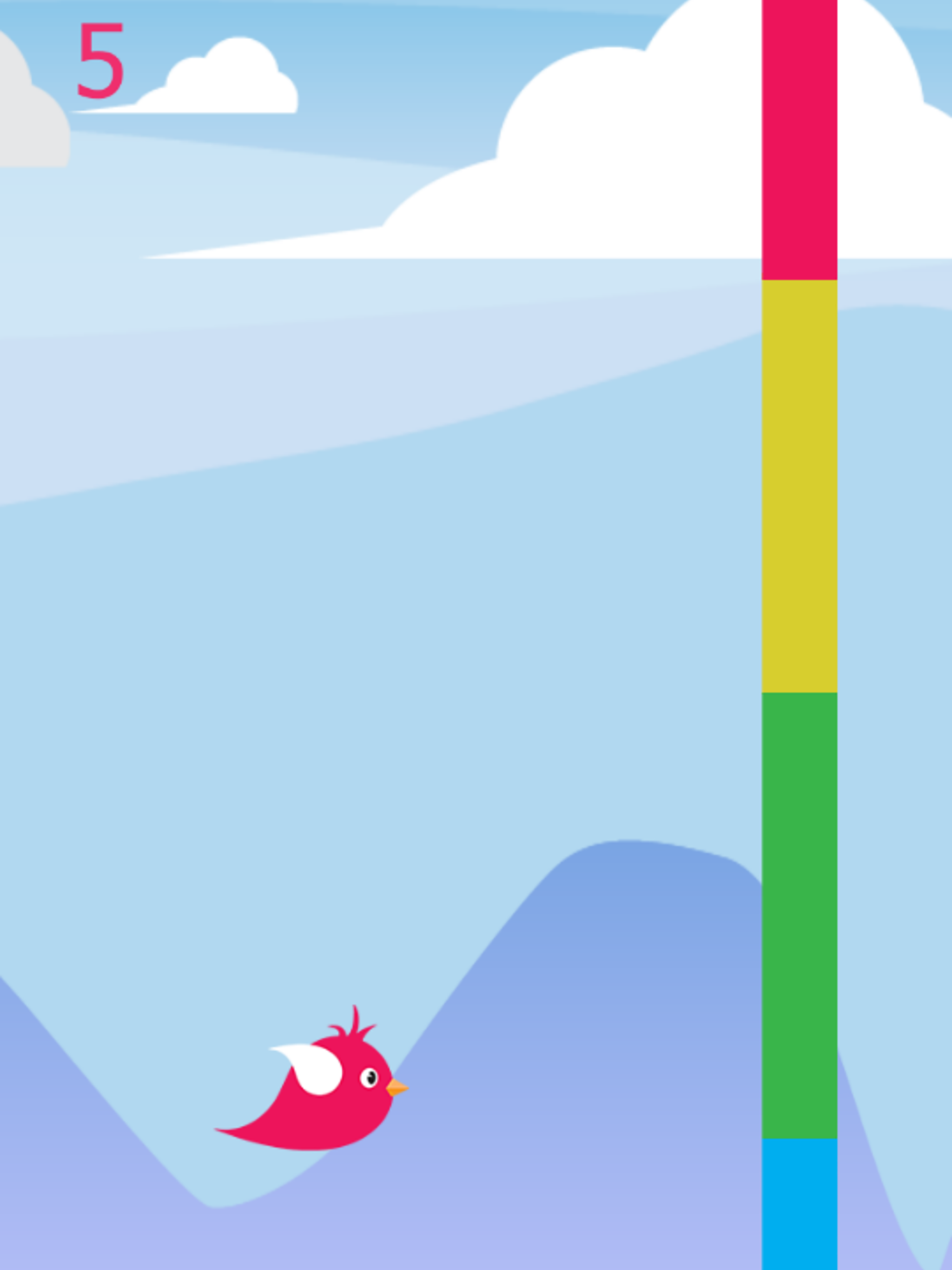 Mr Flappy : Help Tiny Bird Hero Crush The Endless Color Battle