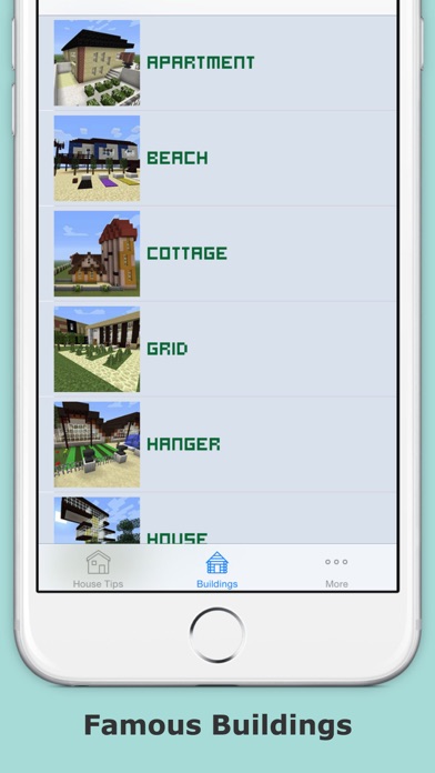 Screenshot #2 pour House ideas guide for minecraft - Step by step build your home?
