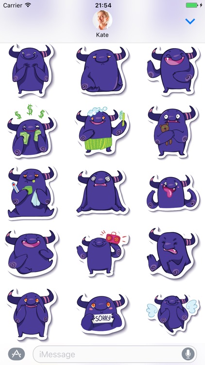 Monster - Stickers for iMessage