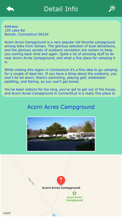 Connecticut Camping Guide screenshot 3