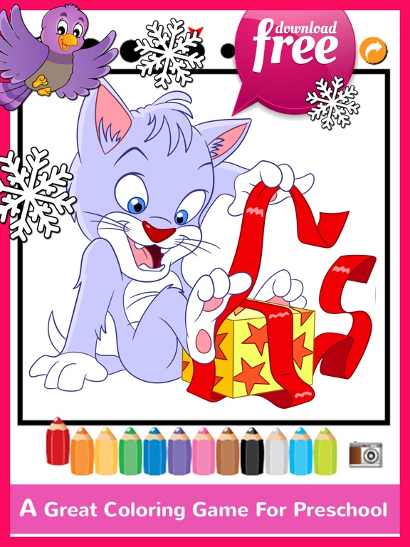 Screenshot #5 pour Christmas Coloring Pages For Kids And Toddlers!