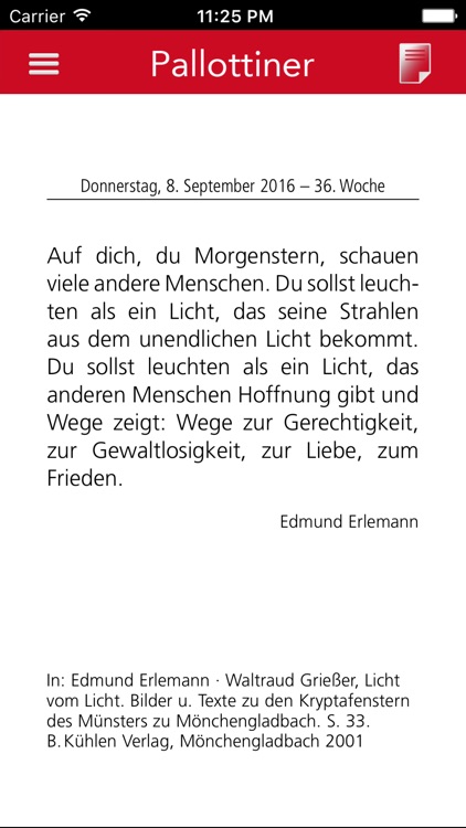 Pallottiner Kalender 2016